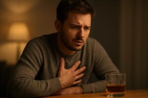 お酒を飲むと動悸がする原因と対策｜危険な症状の見分け方