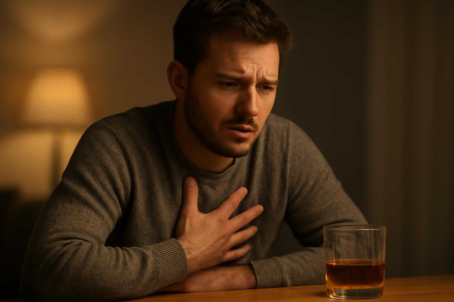 お酒を飲むと動悸がする原因と対策|危険な症状の見分け方