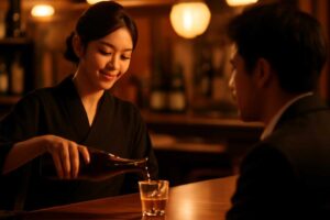 スナックでのお酌の仕方|初心者も安心の基本マナーと上手なコツ
